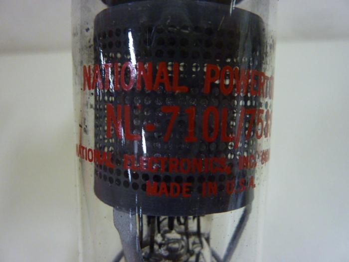 Used NATIONAL ELECTRONICS Electron Tube NL-71QL/7518 #52597