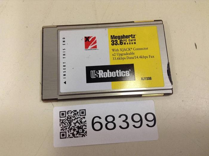 Used US ROBOTICS Memory Card XJ1336 #68399