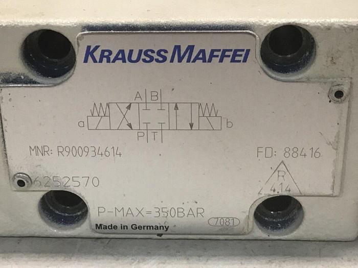 Used KRAUSS MAFFEI Valve R900934614 #137697