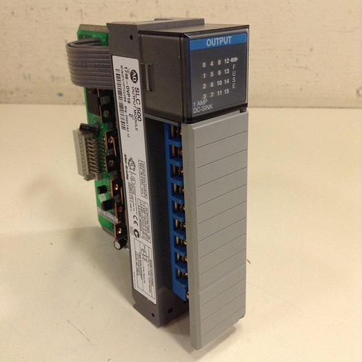 Used ALLEN BRADLEY Output Module 1746-OVP16 SER C #78582