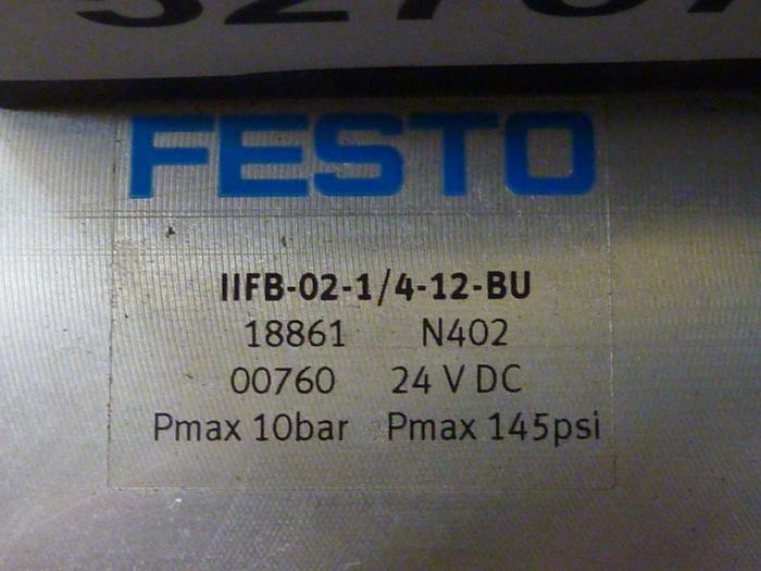 Used FESTO Control Block / Valve Terminal IFB8-02 #52767
