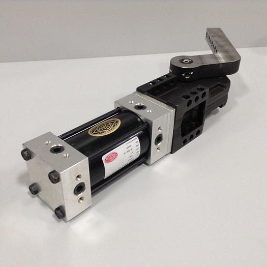 Used DESTACO Pneumatic Hold Clamp 991MAR-033M-90A-97-33-DS #90105