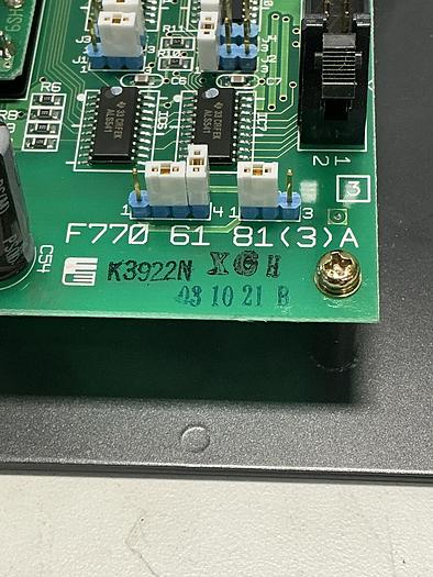 Used FUJI VT-1000IID Control Display Panel Used