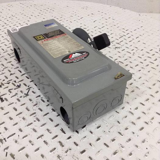 Used SQUARE D General Duty Safety Switch D322N #84472
