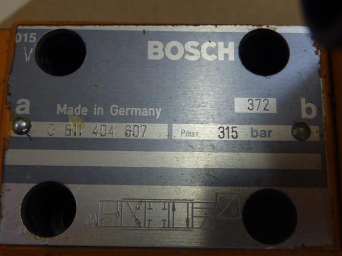 Used BOSCH SERVO Hydraulic Valve 0 811 404 607 USED