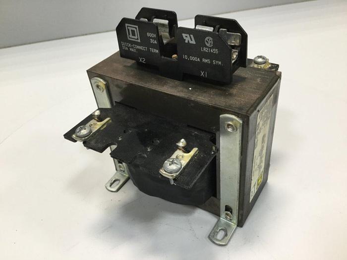 Used SQUARE D 0.250 kVA Transformer 9070-K250D1S12 #101982