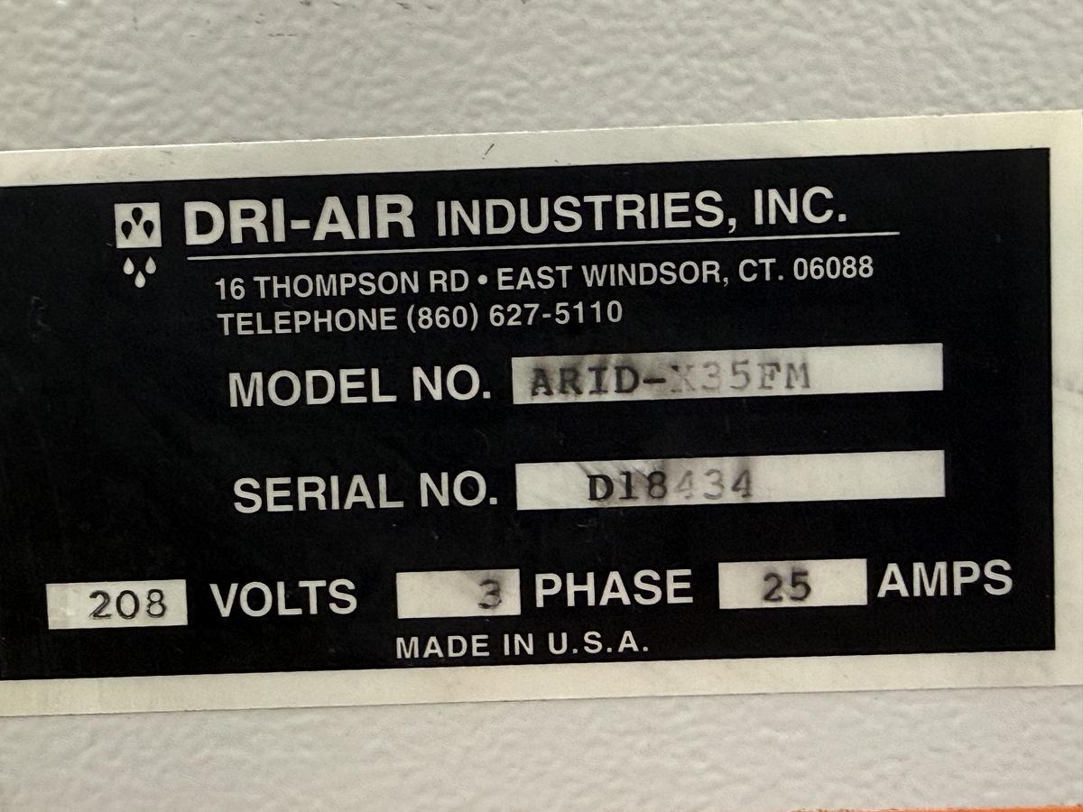 Used DRI-AIR Dryer ARID-X35FM USED