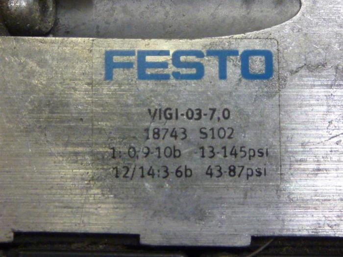 Used FESTO Control Block / Valve Terminal IFB13-03 Used