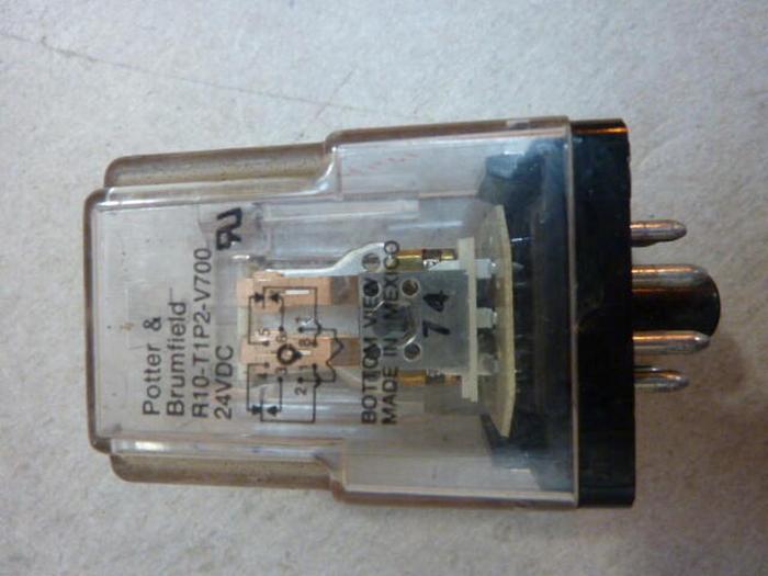 Used POTTER & BRUMFIELD Relay R10-T1P2-V700 #29970