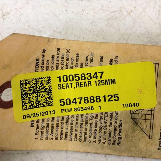 MILACRON Seat Rear 15CV125.0CXR00 #72290