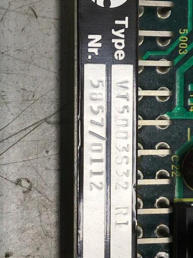 Used REXROTH Amplifier Card VT5003 S32 R1 #136087