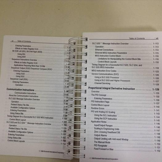 Used ROCKWELL Documentation Reference Guide ABT-1747-DRG70 #70752