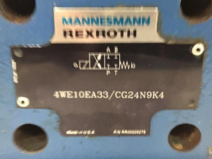 Used MANNESMANN REXROTH Valve 4WE10EA33/CG24N9K4 Used