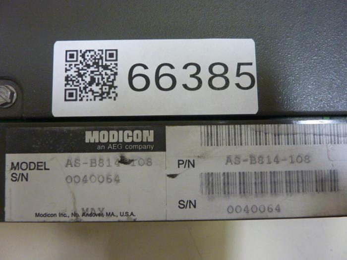 Used MODICON Output Module AS-B814-108 #66423