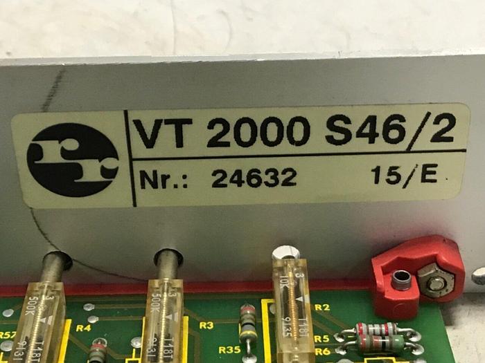 Used REXROTH Circuit Board VT 2000 S46/2 Used
