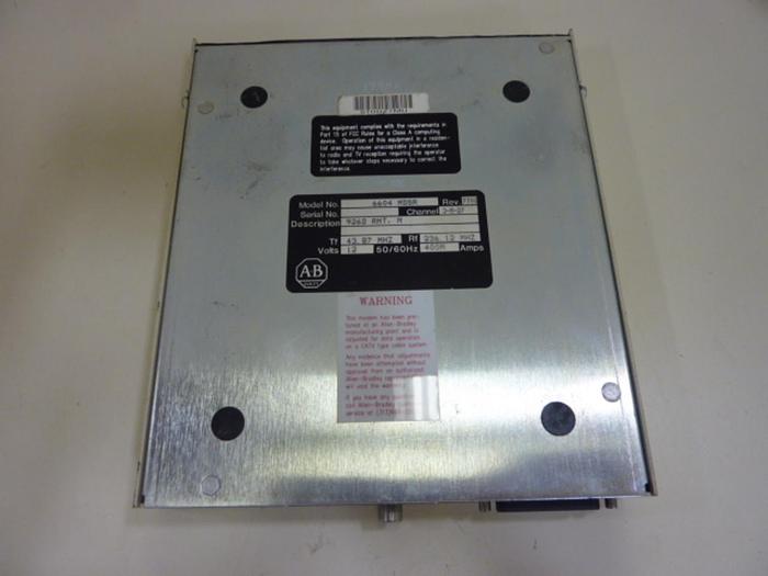 Used ALLEN BRADLEY Data Modem 6604 MDSR #55478