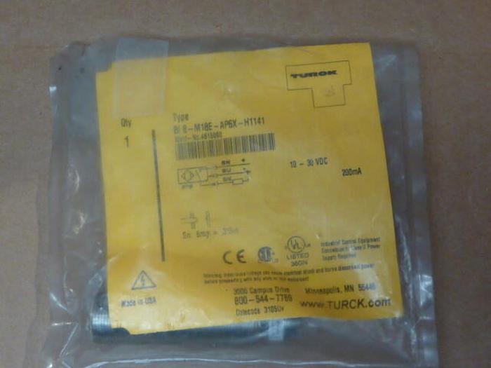 TURCK ELEKTRONIK Proximity Switch BI8-M18E-AP6X-H1141 #31519