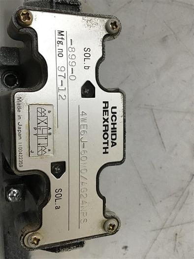 Used UCHIDA Rexroth Valve 4WE6J-60M0/AG24NPS-899-0 #118225
