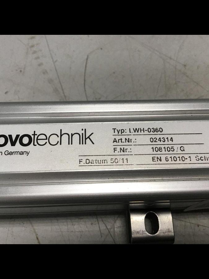 Used NOVOTECHNIK Linear Transducer LWH0360 Used