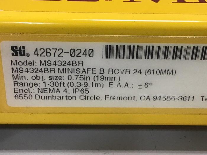 Used STI Light Curtain Receiver MS4324BR #130196