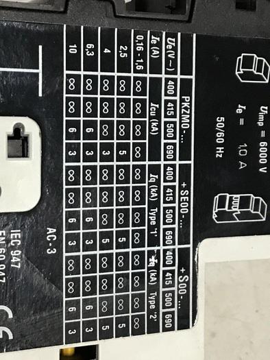 Used MOELLER Manual Motor Controller PKZM0-1 #128870