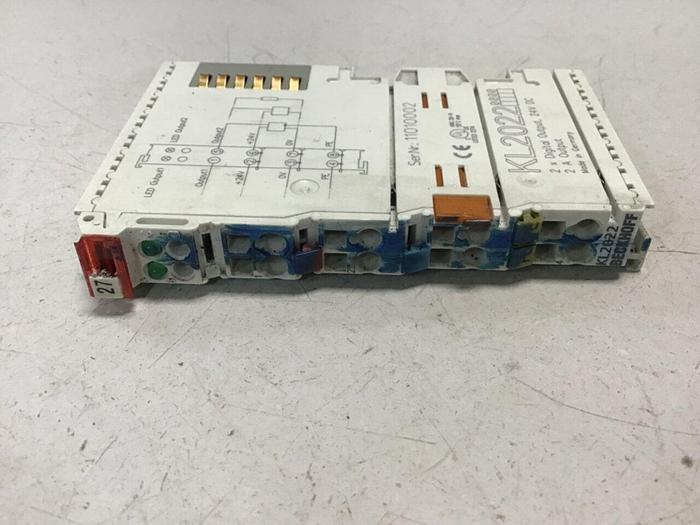 Used BECKHOFF Digital Output Module KL2022 #125208