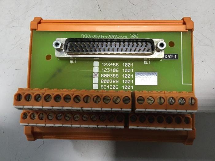 Used WEIDMULLER Connector 800388 1001 #120707