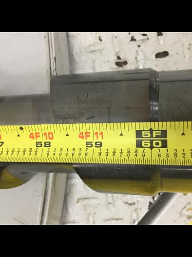 Used VAN DORN 75 mm Feed Screw FS75MM Used