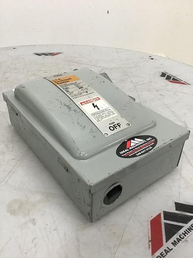 Used SIEMENS 30 Amp ITE Heavy Duty Vacu-Break F-351 #127056