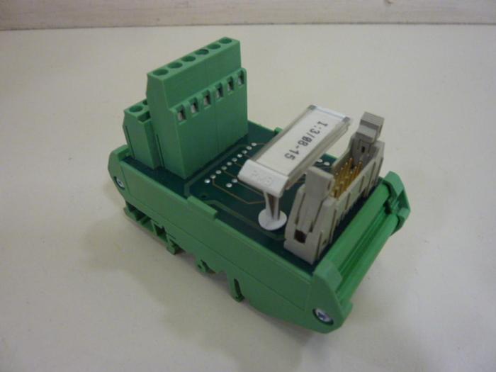 Used PHOENIX CONTACT Interface Module FLKM 14/PLC #62876