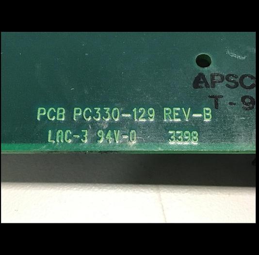 Used VAN DORN Operator Interface Board 330129 PC330-129 330-129 Used