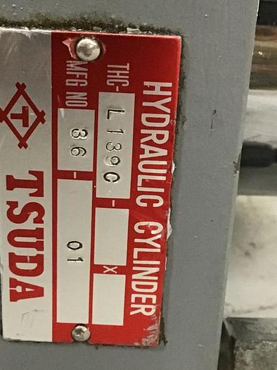 Used TSUDA Hydraulic Clamp Cylinder THC-L139C #137359