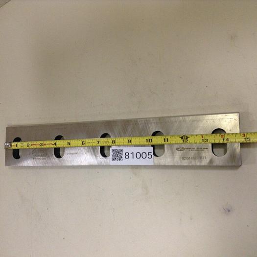 Used ZENITH CUTTER Granulator Blade / Knife K53148Z2 #81005