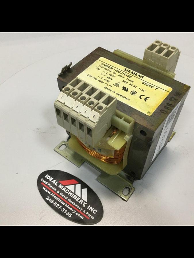 Used SIEMENS 0.25 / 0.852 kVA Transformer 4AM4041-5CJ10-0C #102385