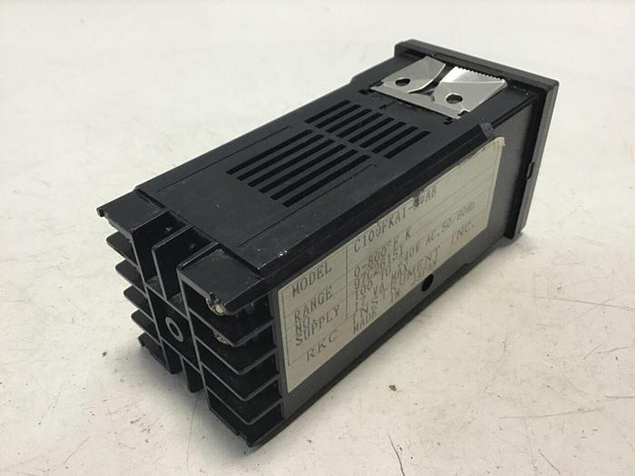 Used RKC Temperature Control REX-C100 FKA1-A.AB #129816