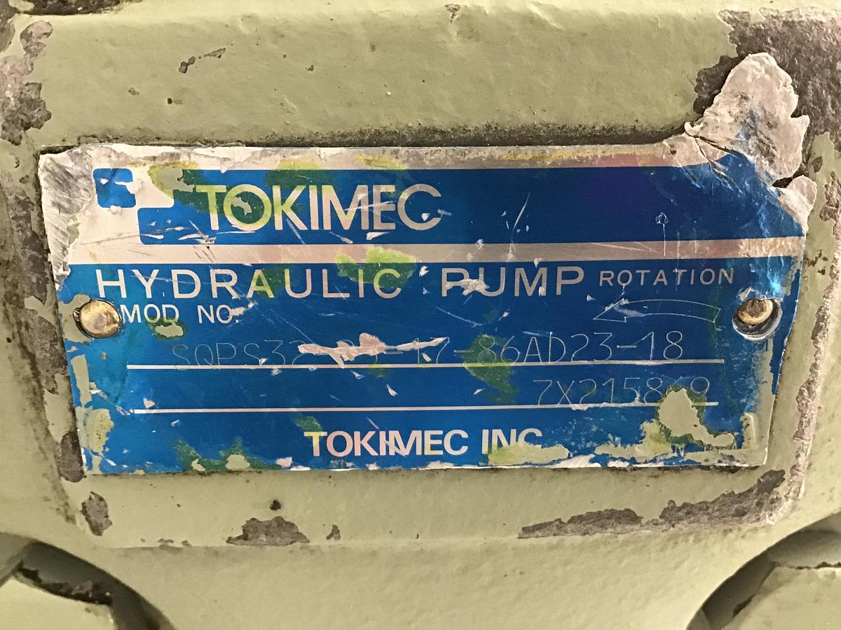 Used TOKIMEC SQPS32-23-17-86AD23-18 Pump Used #142900