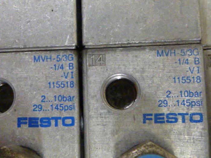Used FESTO Control Block / Valve Terminal IFB8-02 #52864