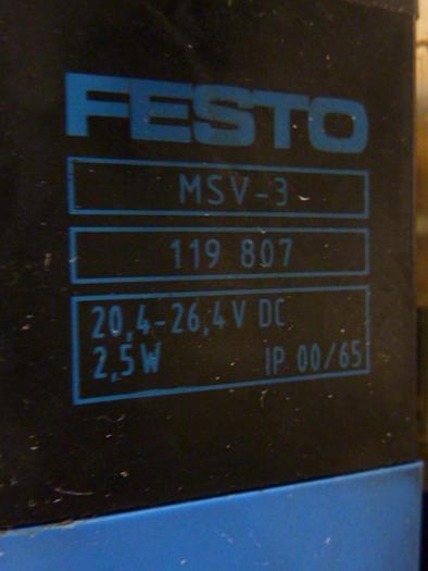 Used FESTO Control Block / Valve Terminal IFB8-02 #52823
