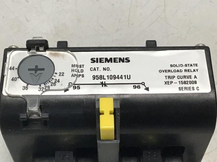 Used SIEMENS Relay 958L109441U Used