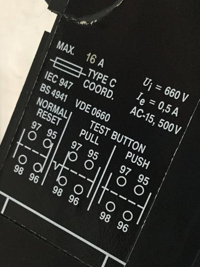 Used ALLEN BRADLEY Contactor 193-BSB42 SER B #104024