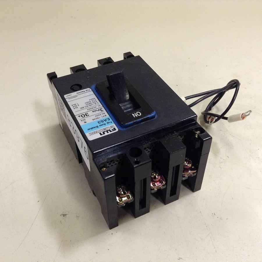 Used FUJI ELECTRIC 30 Amp Circuit Breaker EA53-30 Used