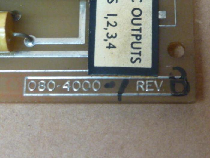 Used SCI Circuit Board 080-4000-1 REV B #31290
