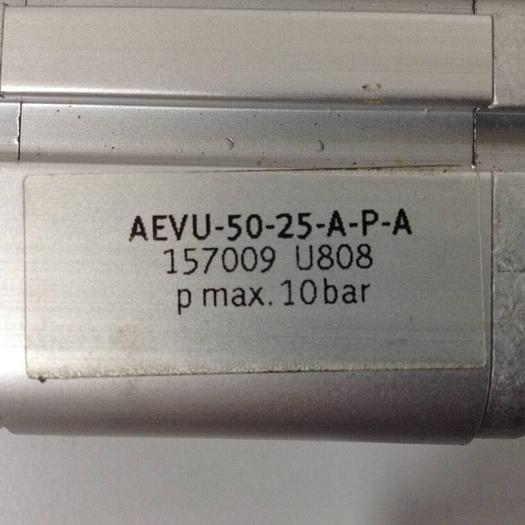 Used FESTO Compact Cylinder AEVU-50-25-A-P-A #90224
