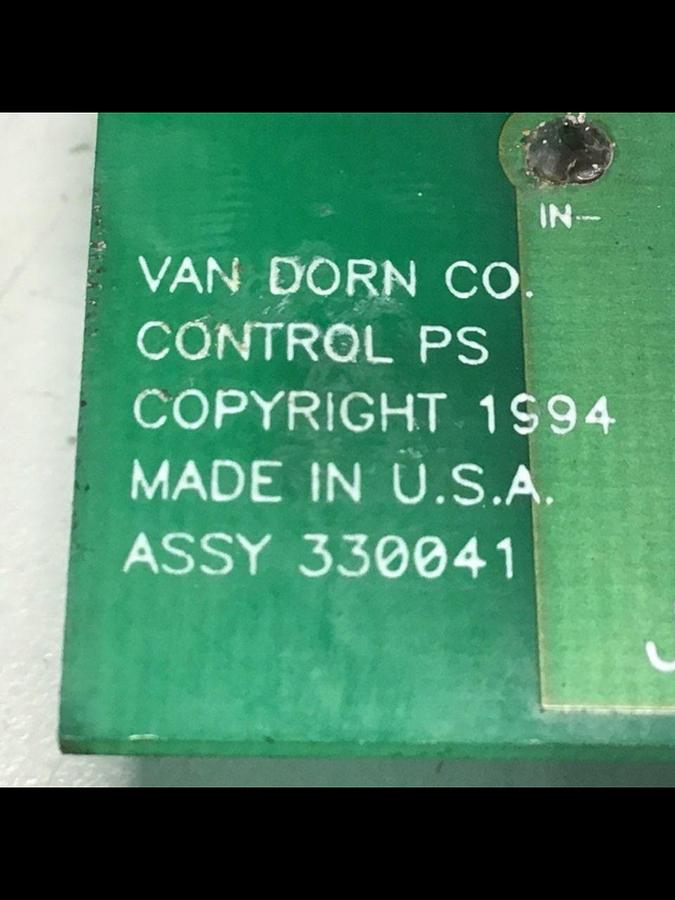 Used VAN DORN Circuit Board 330041 PC330-041 Used
