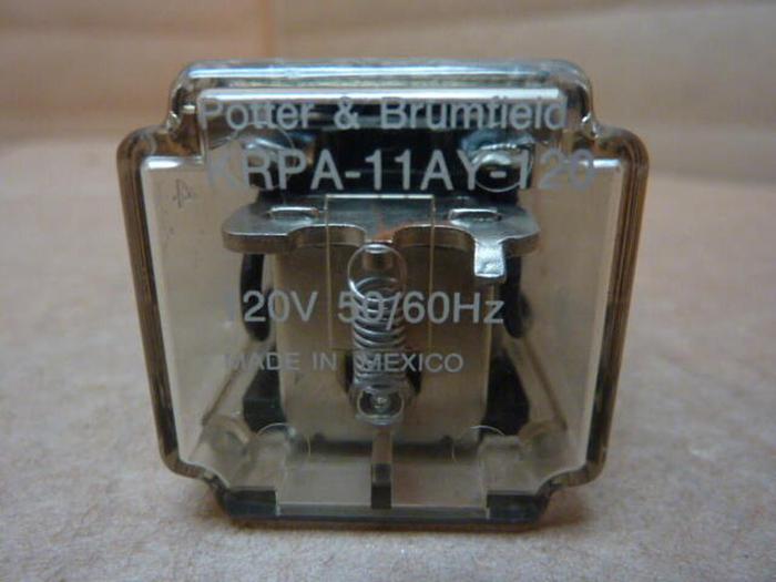Used POTTER & BRUMFIELD Relay KRPA-11AY-120 #27527