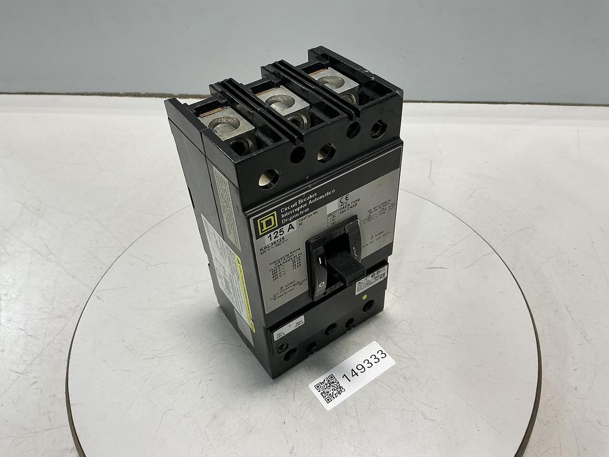 Used SQUARE D KAL36125