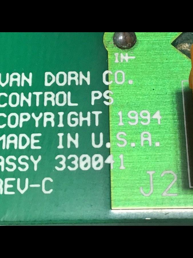 Used VAN DORN Circuit Board 330041 PC330-041 Used