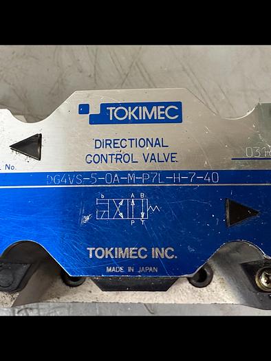 Used TOKIMEC DG4VS-5-0A-M-P7L-H-7-40
