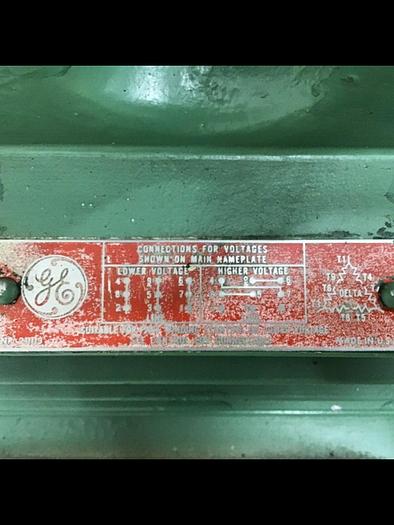 Used GENERAL ELECTRIC 75 HP Motor 385H-RS-35F / MT75HP Used