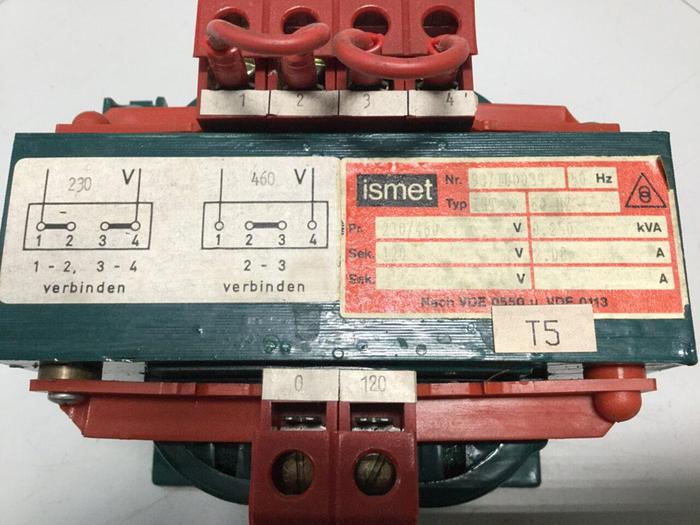 Used ISMET .220 KVA Transformer 93/100039 #109101